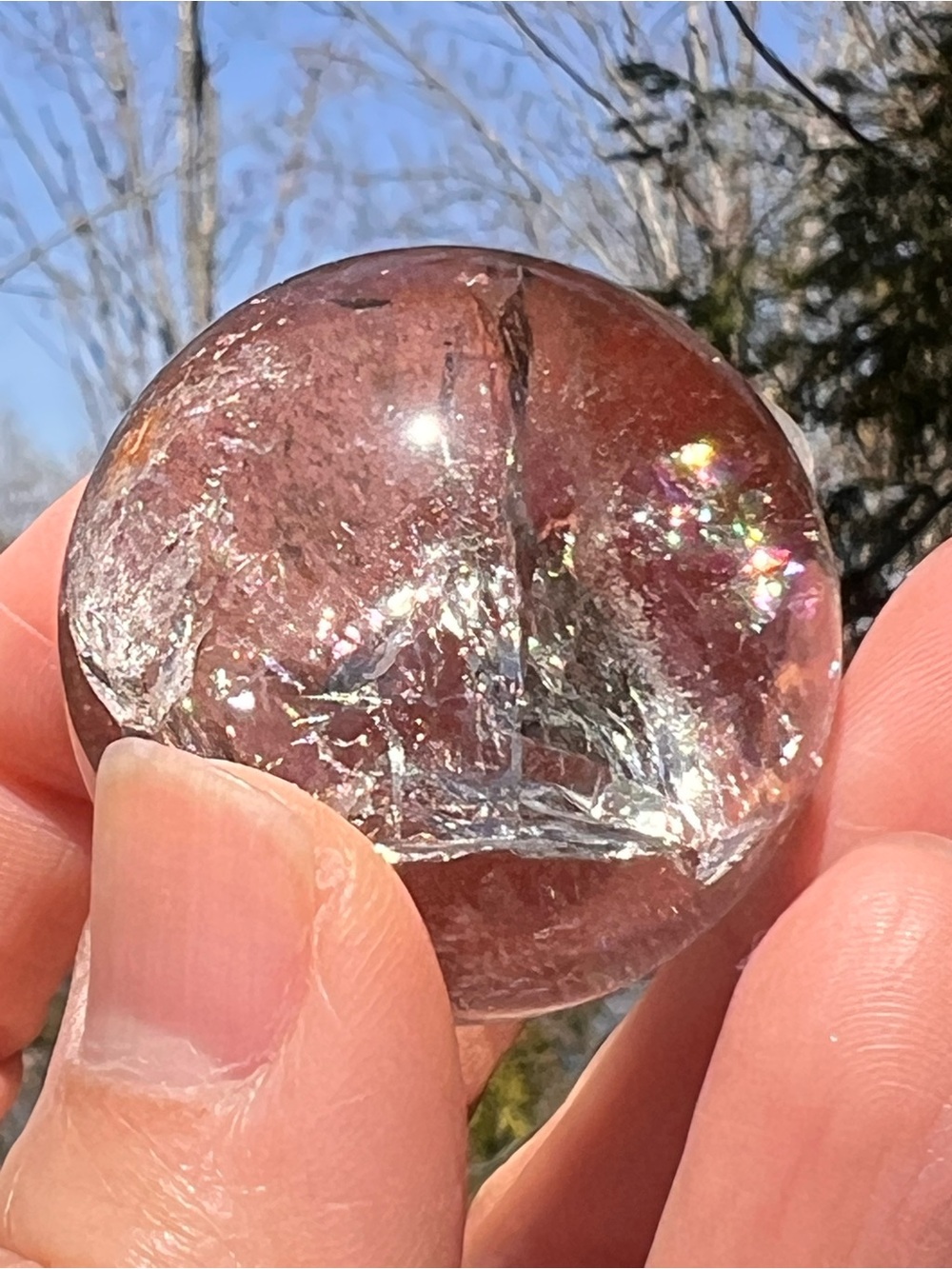 Garden (24) quartz sphere | crystal